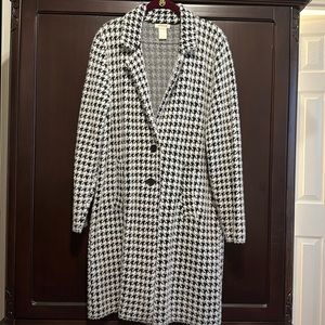 Max Studio Herringbone Coatigan